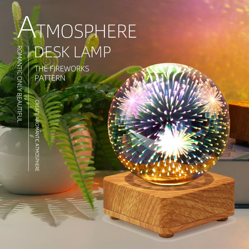 3D Firework Decoration Table Lamp